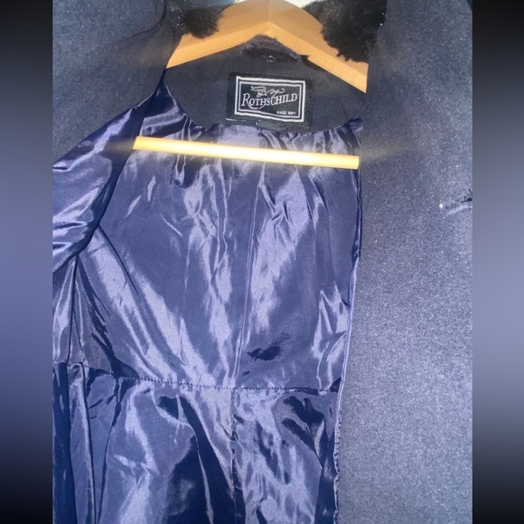 Rothschild Tailord Double Breasted Princess Pea Coat  size 6x - Picture 8 of 11